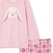 Milky Bunny PJ's - Powder Pink