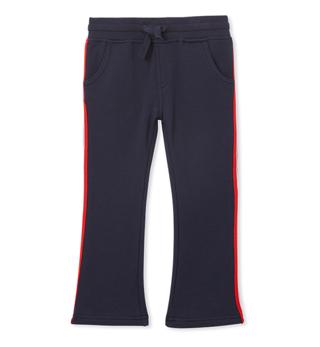 Milky Navy Detail Track Pant