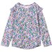 Milky Posy Frill Henley - Candy Pink