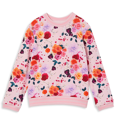 Milky Rose Garden Sweat - Fairy Floss