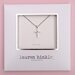 Lauren Hinkley Diamante Cross Necklace