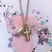 Lauren Hinkley Mother Of Pearl Cross Necklace