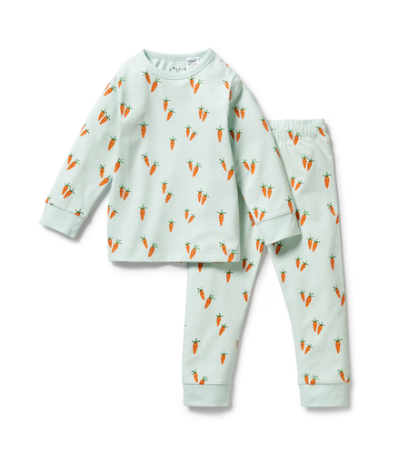 Wilson & Frenchy Cute Carrots L/S Pyjamas