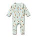 Wilson & Frenchy Cute Carrots Footed Zipsuit