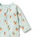 Wilson & Frenchy Cute Carrots Footed Zipsuit