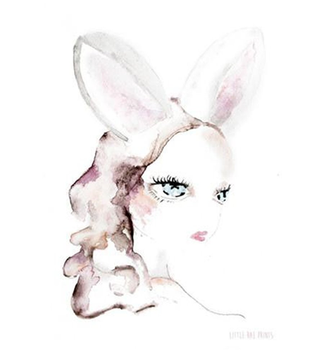 Little Rae Prints Ruby Ears A2