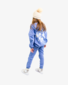 The Girl Club Powder Blue Daisy Hood