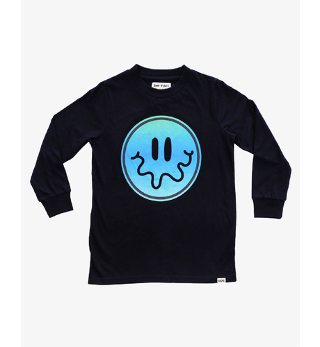 Band of Boys Black Gradient Smile L/S Tee