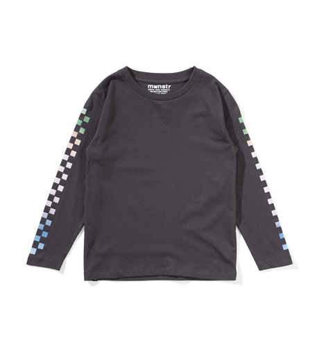 Munster Sideflag L/S Tee - Soft Black