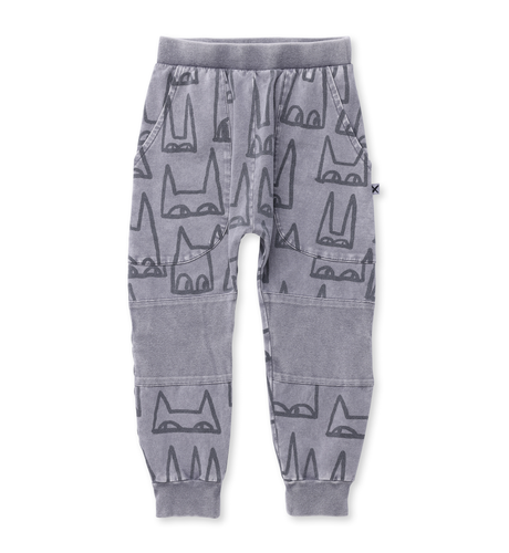 Minti Masks Reinforced Trackies - Grey Wash