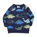 Minti Dino Rollers Furry Crew - Dark Blue