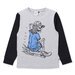 Minti Turbo Skeleton Tee - Grey Marle/Black