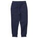 Minti Furry Gathered Cuff Trackies - Dark Blue