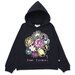 Minti Some Flowers Furry Hood - Black