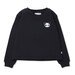 Minti Panda Patch Furry Crew - Black