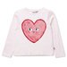 Minti Painted Heart Tee - Oatmeal Marle