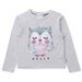 Minti Painted Owl Tee - Grey Marle