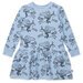 Minti Mermaid And Unicorn Furry Dress - Light Blue