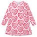 Minti Painted Hearts Dress - Light Pink