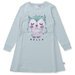 Minti Painted Owl Dress - Muted Green