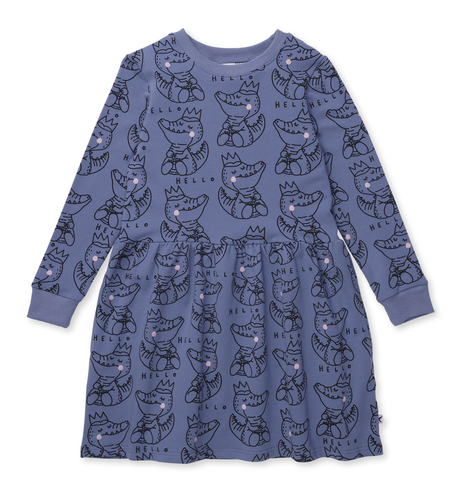 Minti Crown Crocs Dress - Dark Cornflower