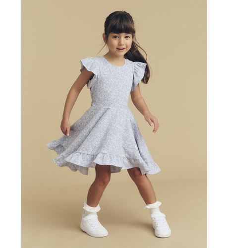 Huxbaby Unicorn Surpise Frill Swing Dress