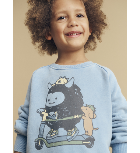 Huxbaby Scooter Monster Sweatshirt