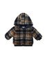 Fox & Finch Baby Boys Sherpa Jacket - Navy/Caramel