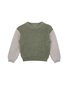 Fox & Finch Green Oat Rib Jumper