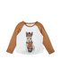 Fox & Finch Wallaby Raglan L/S Tee - Cloud/Biscuit