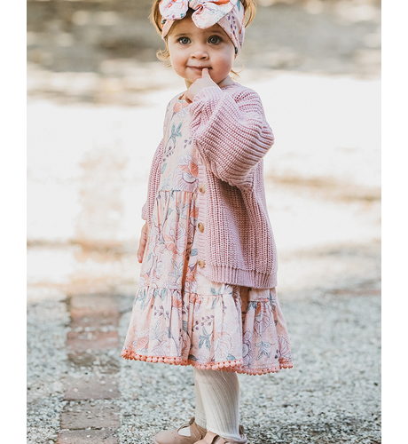 Fox & Finch Poppy Print Baby Dress