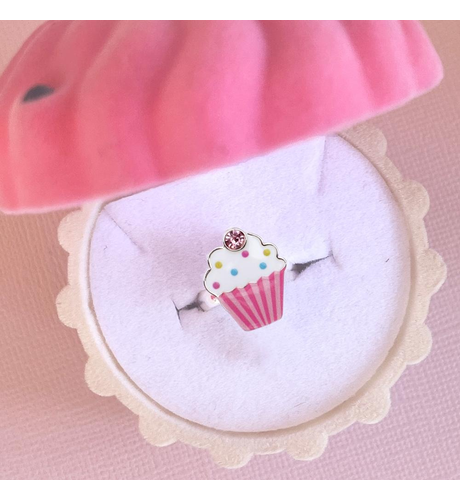 Lauren Hinkley Cupcake Ring in Velvet Cupcake Box