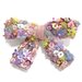 Lauren Hinkley Floral Sequin Bow Hair Clips