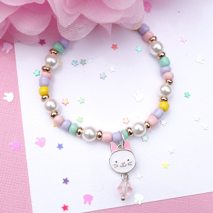Tea Party Bunny Elastic Bracelet