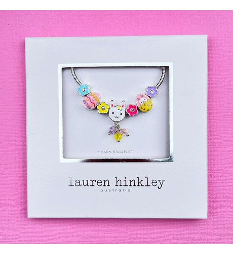 Lauren Hinkley Easter Bunny Charm Bracelet