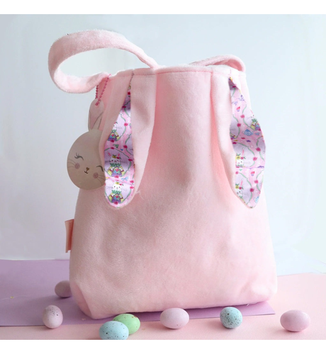 Lauren Hinkley Velvet Easter Egg Hunt Bunny Bag
