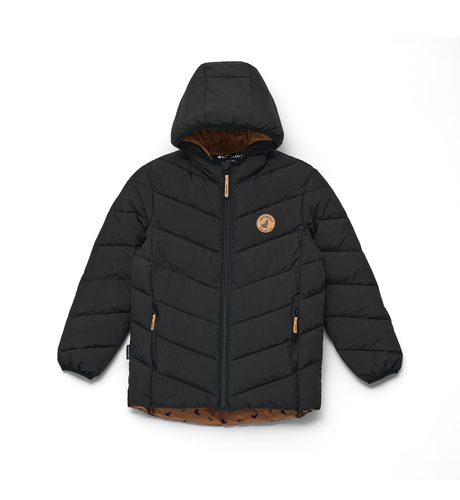 Crywolf Eco Puffer - Black