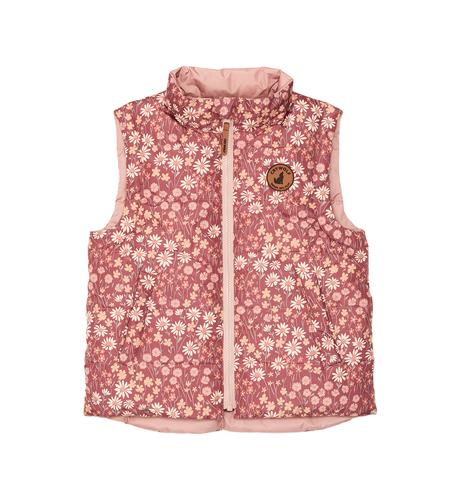 Crywolf Reversible Vest - Rosewood Floral