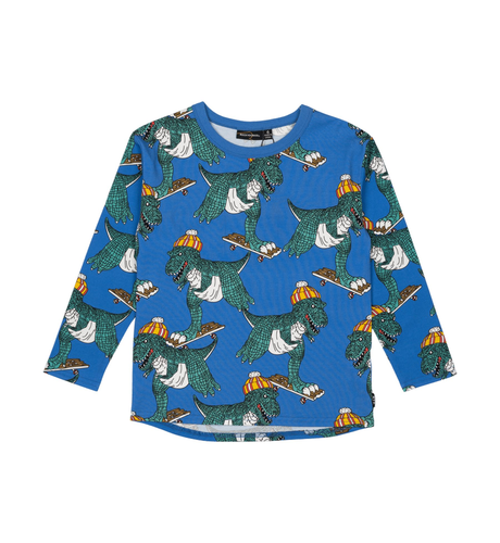 Rock Your Kid Dino Skate L/S T-Shirt