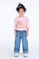 Rock Your Kid Flared Loose Fit Denim Jeans