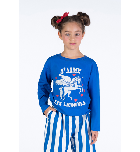 Rock Your Kid J'Aime Les Licornes L/S T-Shirt