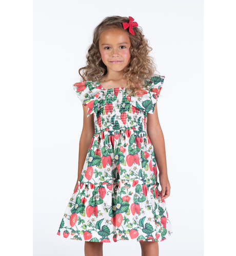 Rock Your Kid Maletto S/S Shirred Dress