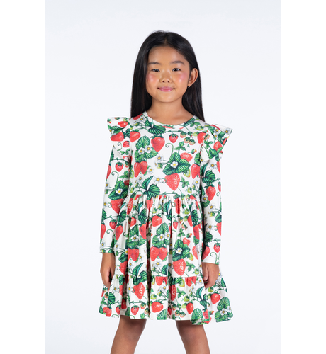 Rock Your Kid Maletto L/S Ruffle Dress