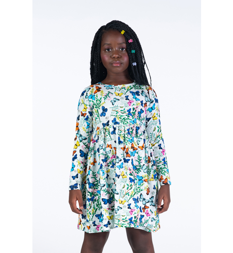 Rock Your Kid Butterflies L/S Dress