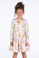 Rock Your Kid Bunny Bouquet L/S Waisted Dress
