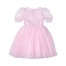 Rock Your Kid Pink Polka Dot S/S Party Dress