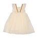 Rock Your Kid Cream Butterfly S/S Tulle Dress