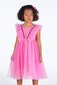 Rock Your Kid Pink Butterfly S/S Tulle Dress