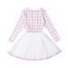 Rock Your Kid Bunny Bouquet L/S Circus Dress