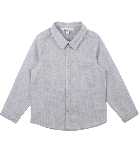 Bebe Albert L/S Blue Check Shirt